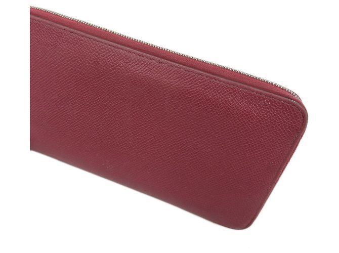 Hermès Hermes Azap Lang Wallet in Rouge H Rot - Ansicht 6