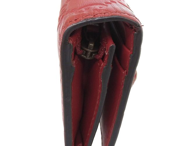 Billetera bi-fold roja Gucci - vista 6