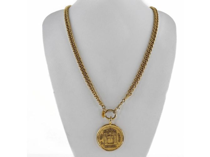 Cambon Collana vintage placcata in oro Chanel - vista 2