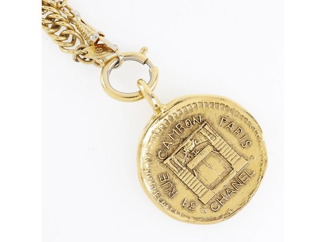 Cambon Collana vintage placcata in oro Chanel - vista 3