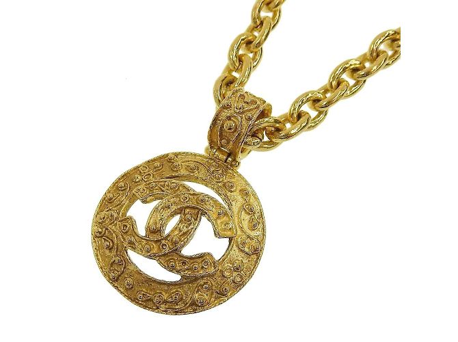 Chanel Vintage vergoldeter Kettengürtel Golden - Ansicht 3