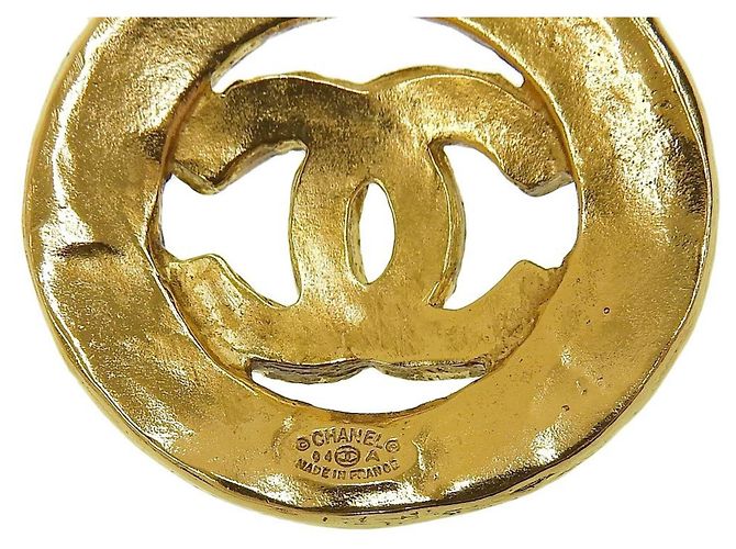Chanel Vintage vergoldeter Kettengürtel Golden - Ansicht 7