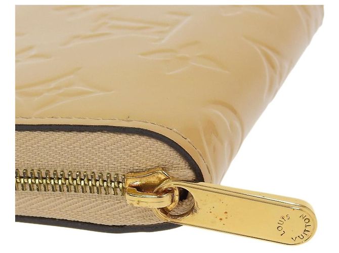 Monedero Zippy en Monogram Vernis de Louis Vuitton Beige - vista 5