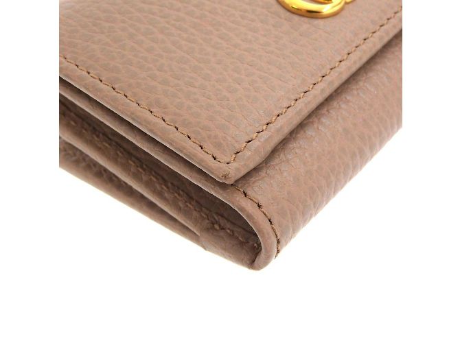 Gucci GG Marmont Medium Wallet Beige - view 6
