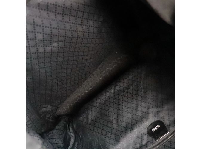 Borsa Tote Gucci Bamboo Marrone Nero - vista 6