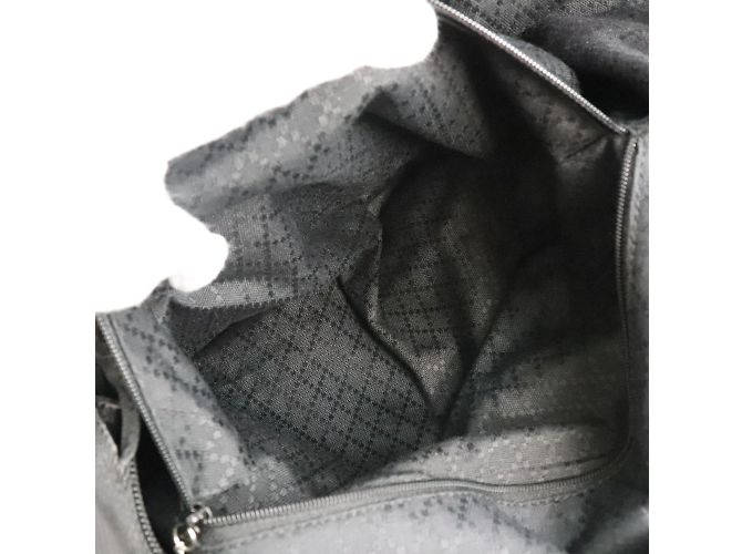Borsa Tote Gucci Bamboo Marrone Nero - vista 7