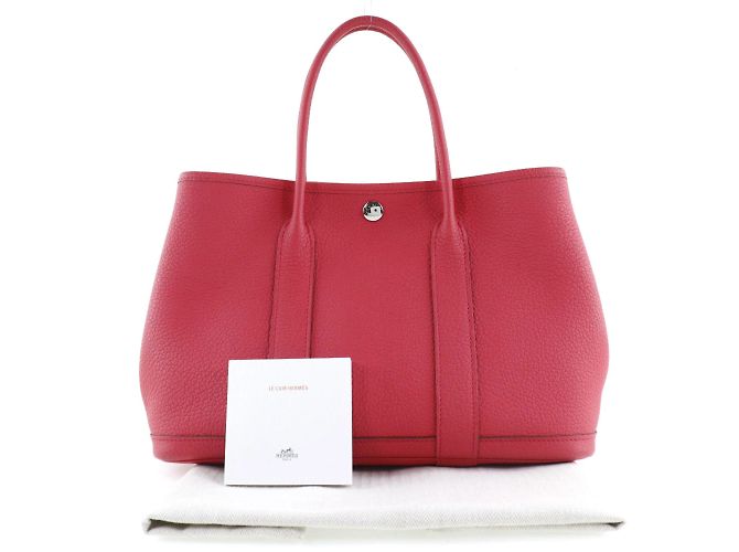 Borsa Hermès Garden Party TPM Negonda Rosa - vista 9
