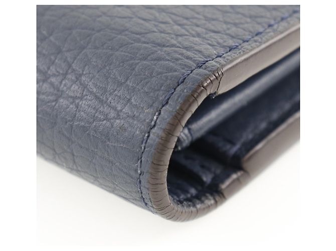 Portafoglio Parnassea di Louis Vuitton Blu Blu navy - vista 4