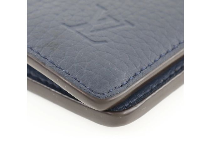Portafoglio Parnassea di Louis Vuitton Blu Blu navy - vista 5