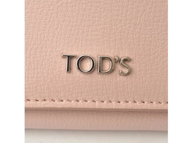 Chaveiro de couro Tod's em rosa claro - vista 6