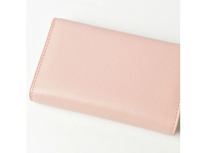 Chaveiro de couro Tod's em rosa claro - vista 8