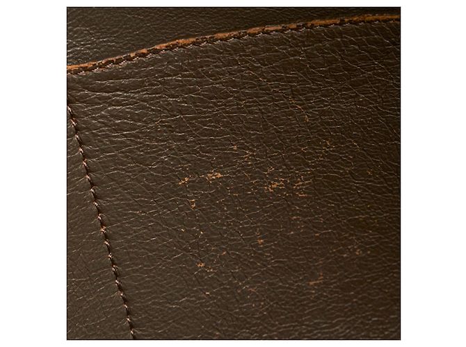 Borsa in pelle blu Fendi 3Jours - vista 8