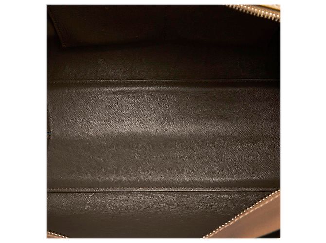 Borsa in pelle blu Fendi 3Jours - vista 9