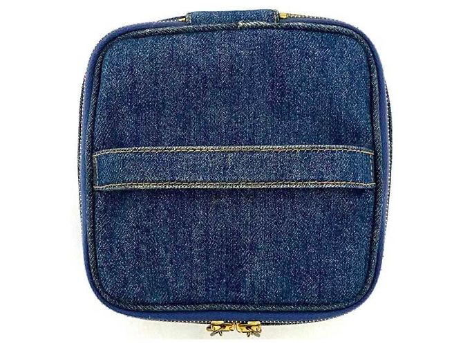 Borsa a mano in denim Chanel Borsa Vanity - vista 4