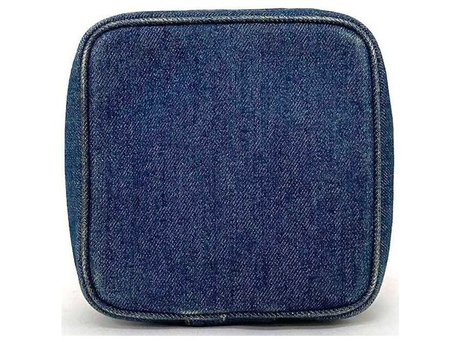 Borsa a mano in denim Chanel Borsa Vanity - vista 5