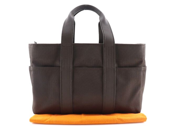 Hermès Hermes Acapulco MM Handtasche Braun - Ansicht 9