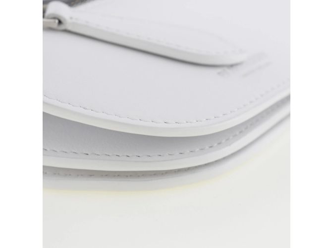 Borsa a Spalla Olympia Mini di Burberry Bianco - vista 4