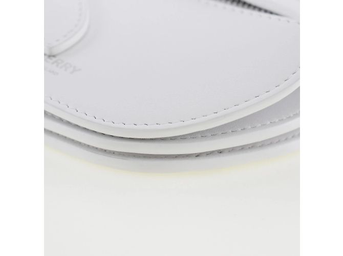 Borsa a Spalla Olympia Mini di Burberry Bianco - vista 5