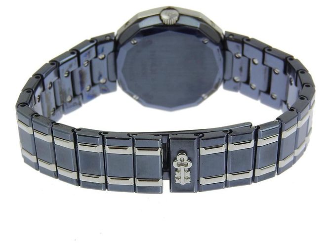 Corum Admiral's Cup Damenuhr Silber Marineblau - Ansicht 4