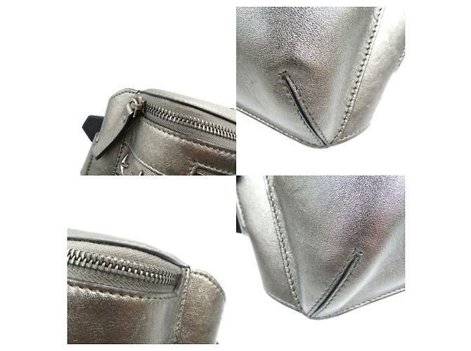 Bolsa de couro com estrelas Jimmy Choo Metálico - vista 8