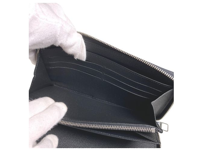 Louis Vuitton Noir Epi Zippy Organizer Black - view 15