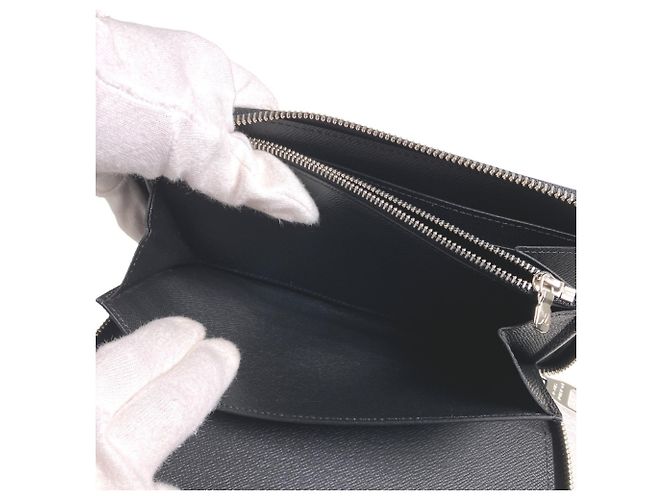 Louis Vuitton Noir Epi Zippy Organizer Black - view 17