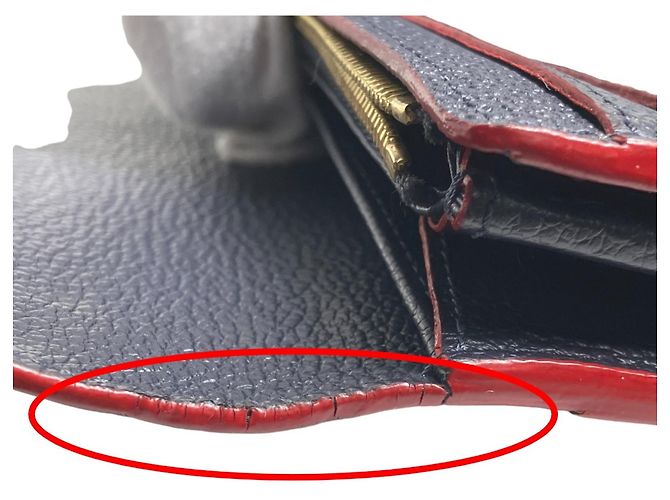 Cartera Larga Sarah Empreinte de Louis Vuitton Roja - vista 10