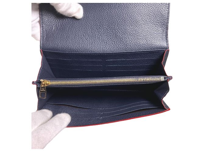 Cartera Larga Sarah Empreinte de Louis Vuitton Roja - vista 17