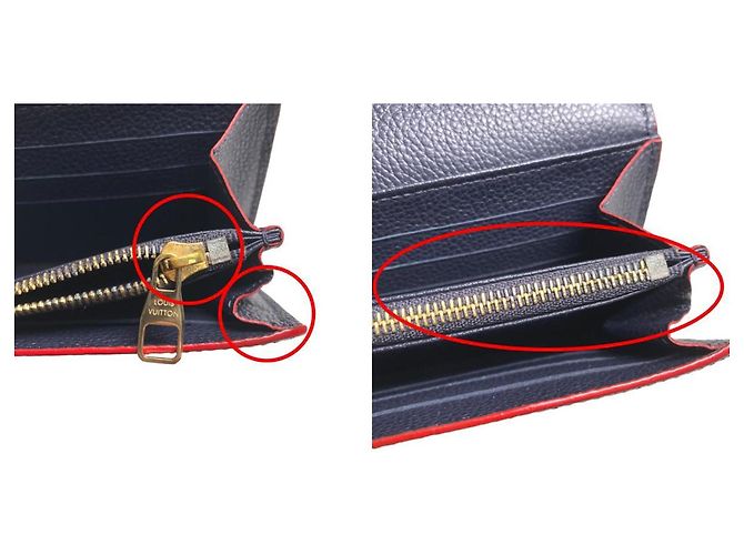 Cartera Larga Sarah Empreinte de Louis Vuitton Roja - vista 20