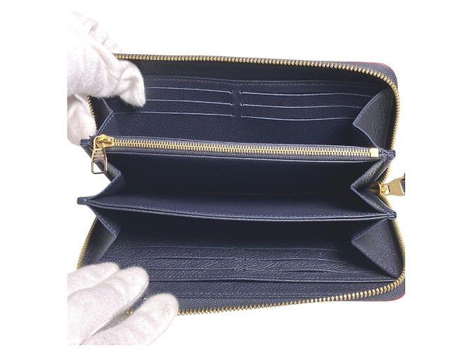 Zippy Wallet Empreinte Marine Rouge Louis Vuitton Rot - Ansicht 13
