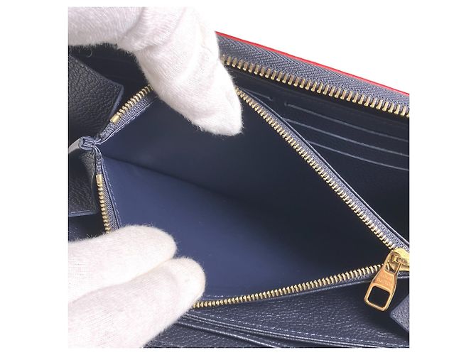 Zippy Wallet Empreinte Marine Rouge Louis Vuitton Rot - Ansicht 16