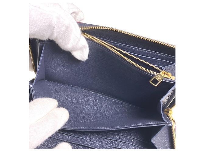 Zippy Wallet Empreinte Marine Rouge Louis Vuitton Rot - Ansicht 17