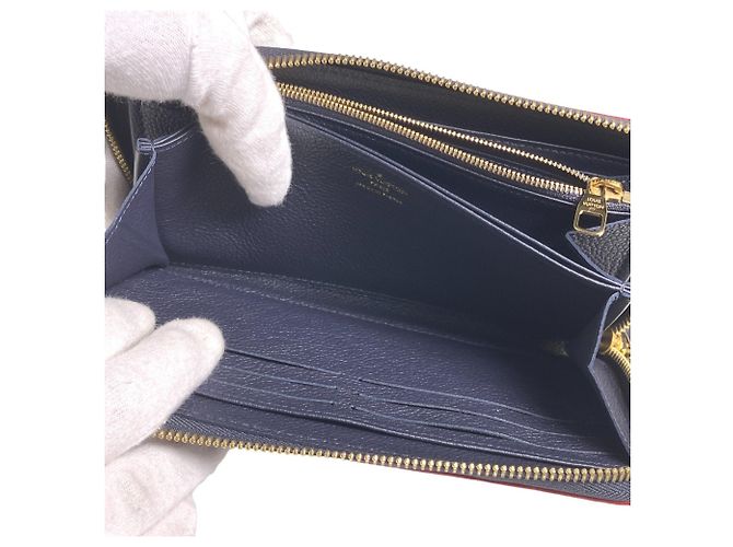 Zippy Wallet Empreinte Marine Rouge Louis Vuitton Rot - Ansicht 19