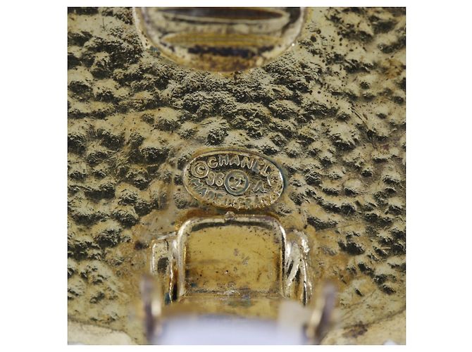 Orecchini a clip placcati in oro Chanel D'oro - vista 7