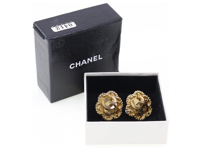 Orecchini a clip placcati in oro Chanel D'oro - vista 8