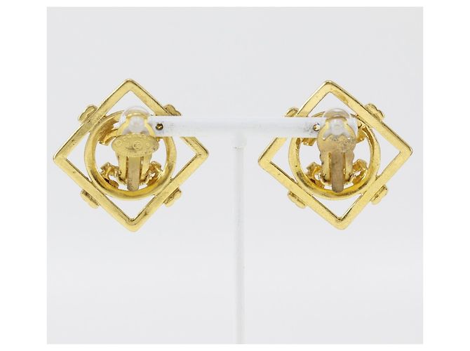 Orecchini a clip placcati in oro Chanel D'oro - vista 3