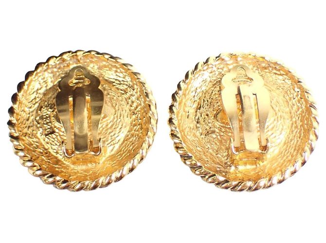 Orecchini a clip placcati oro Chanel D'oro - vista 3