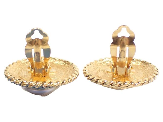 Orecchini a clip placcati oro Chanel D'oro - vista 4