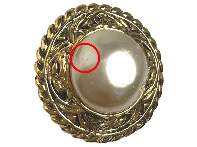 Orecchini a clip placcati oro Chanel D'oro - vista 5