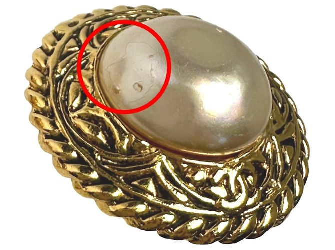 Orecchini a clip placcati oro Chanel D'oro - vista 6