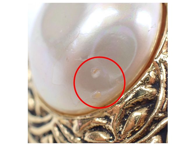 Orecchini a clip placcati oro Chanel D'oro - vista 7