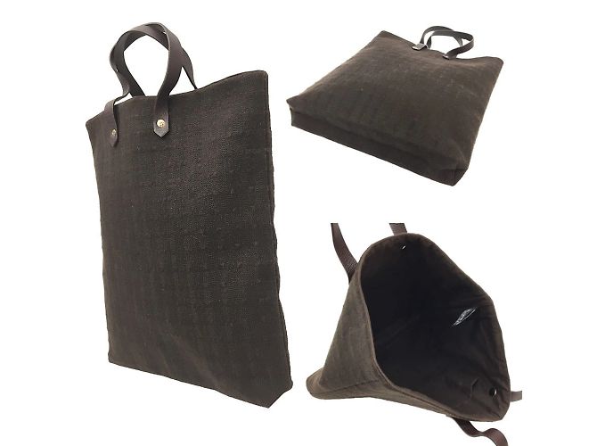 Hermès Borsa Tote GM Hermes Ahmedabad Marrone - vista 2