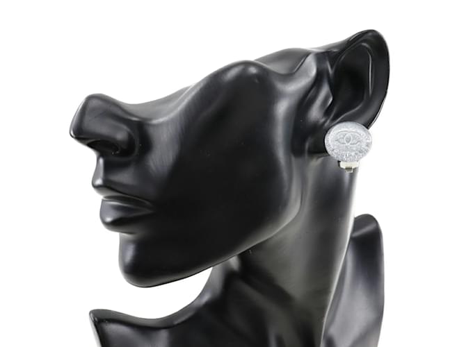 Orecchini Clip COCO Mark di Chanel Argento - vista 2