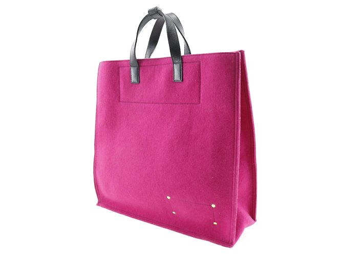 Borsa tote nera e rosa Saint Laurent Nero - vista 2