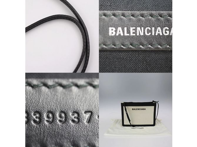 Everyday Balenciaga Navy Pochette Schultertasche - Ansicht 9
