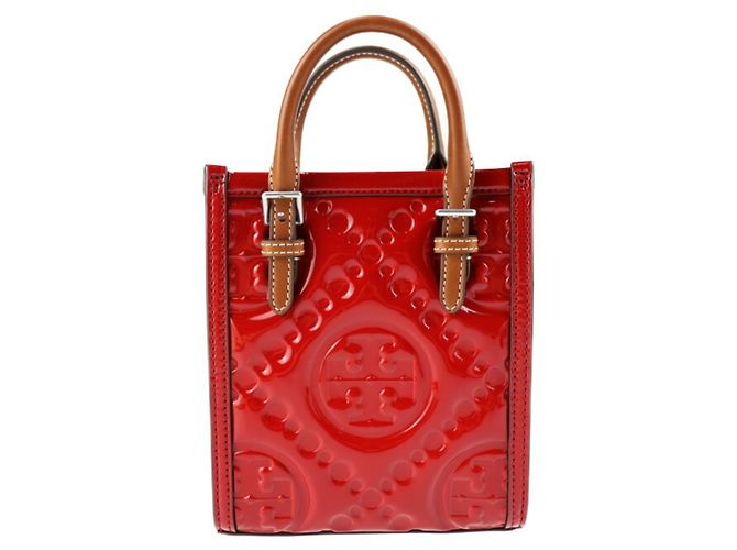 Borsa a mano Tory Burch T Monogram Mini Puffy Tote - vista 3