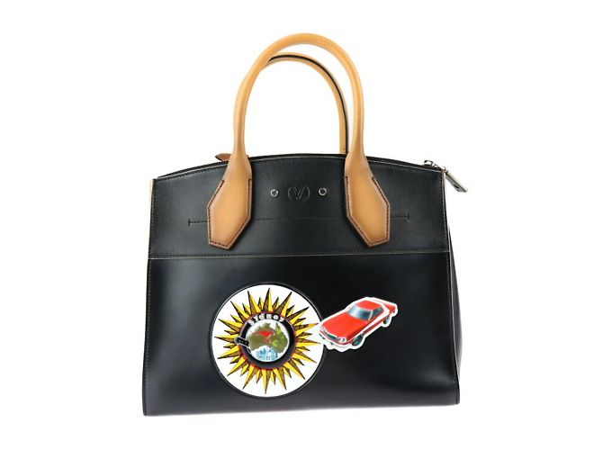 Borsa City Steamer MM Louis Vuitton Nero Multicolore - vista 3