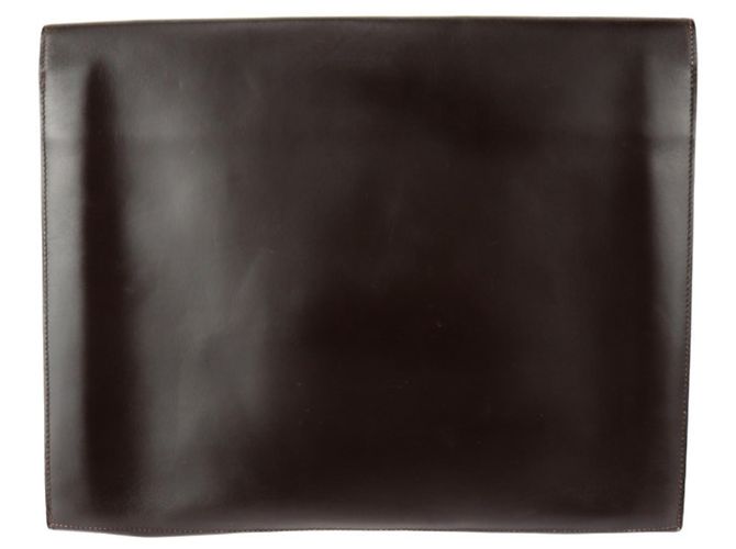Hermès Borsa a tracolla Hermes Faco GM 35 Marrone scuro - vista 3