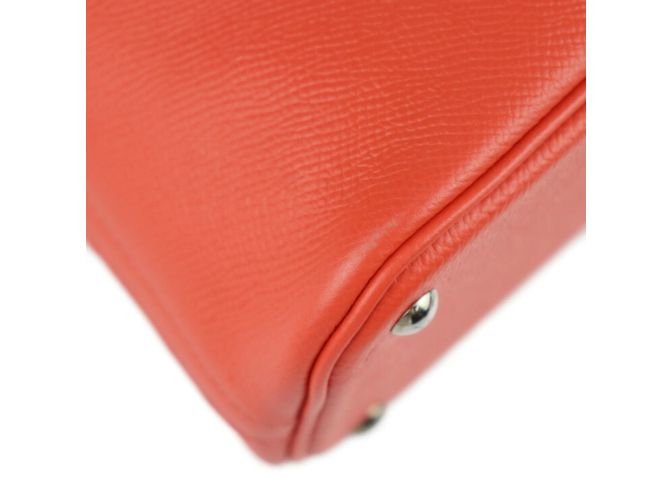 Hermès Borsa Hermes Bolide 27 Rosa Rosso - vista 5