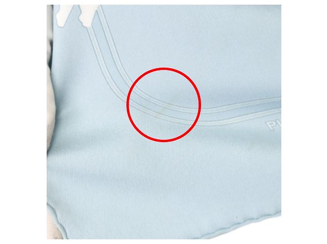 Hermès Hermes Blau-Graue Seidenschal Braun - Ansicht 4